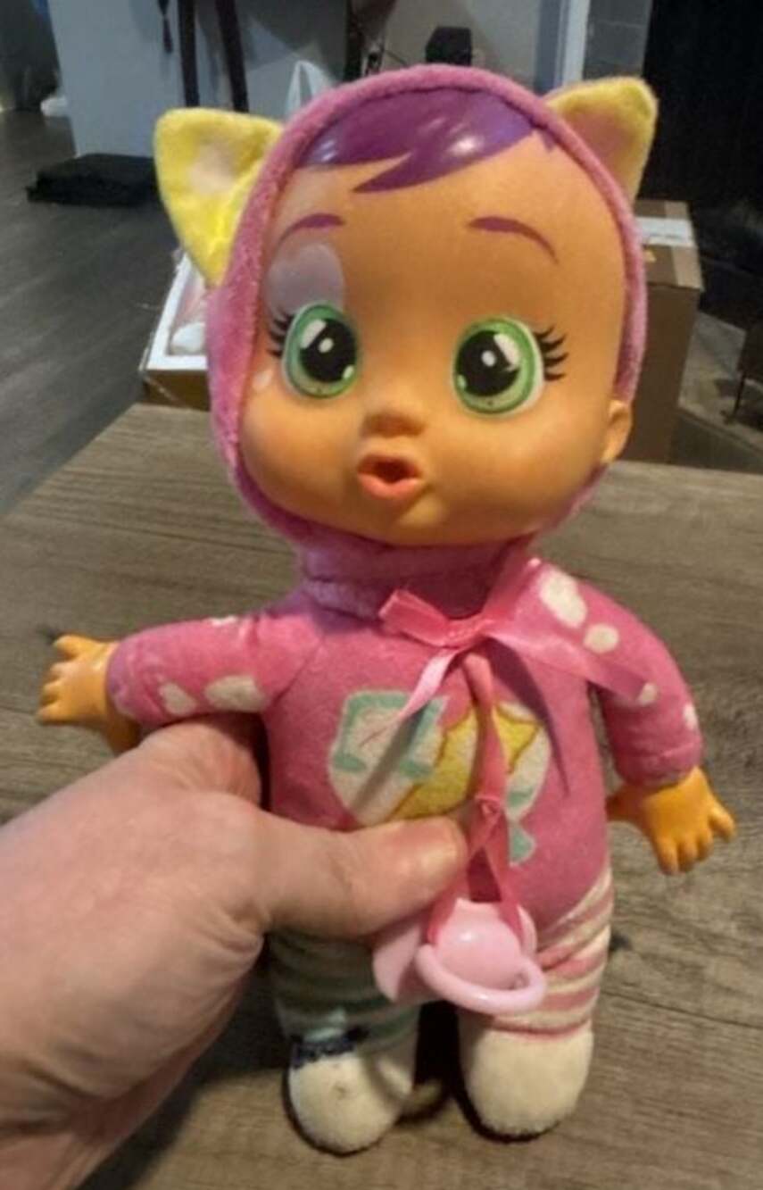 IMC Toys Cry Babies Magic Tears Doll Pink Cat Costume
